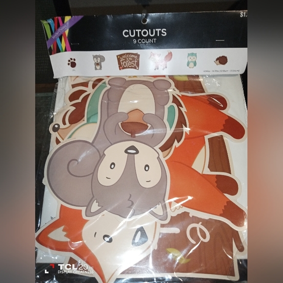 🦊 woodland creatures🦁20 pack unopened birthday party set - Picture 6 of 10